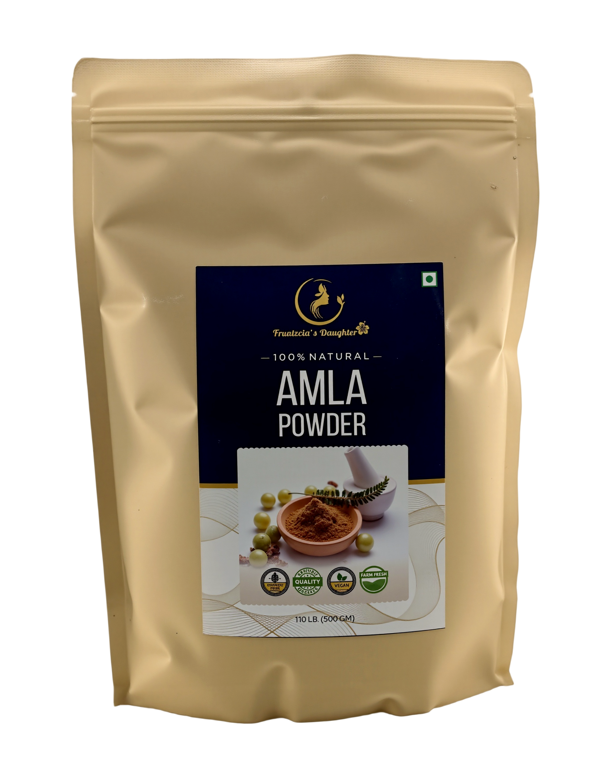 Amla powder is one of the leading hair growth herbs helping you to achieve longer hair naturally. This herb also helps maintain curls, adds volume to hair and helps to reduce some of the brightness of henna hair dye.
