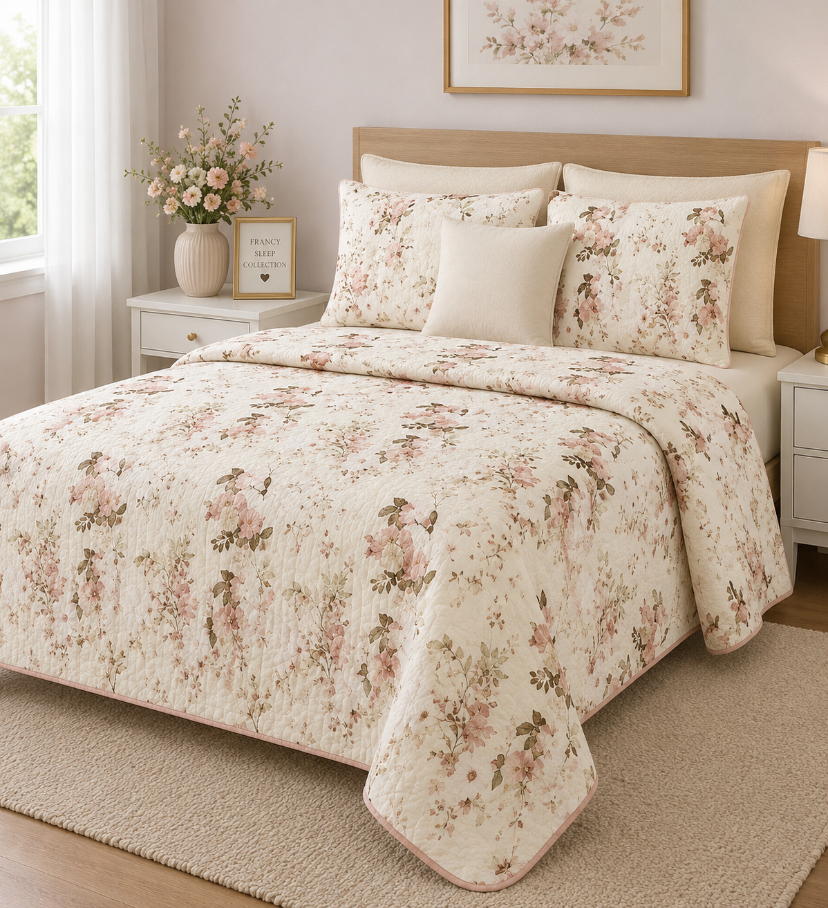 Blossom Floral Sheet Set 6 Pieces