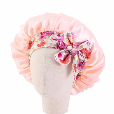 3 Pcs Sleep Bonnet satin kids