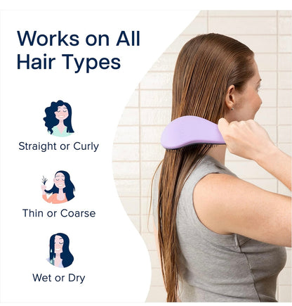 Shampoo Hair brush massage,com and hair brush