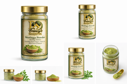 Francy’s Daughter Moringa Powder – Bamboo Lid | 8 oz