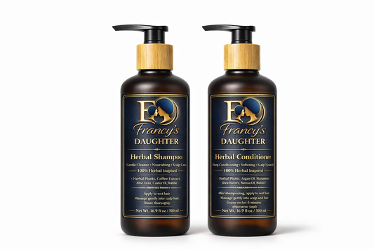 Francy’s Daughter Herbal Repair Set – Mask • Oil • Leave-In
