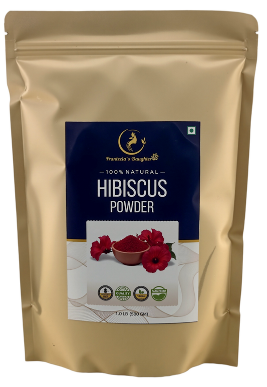 They trigger keratin formation and encourage hair growth. The hibiscus powder can be used in your hair mask to