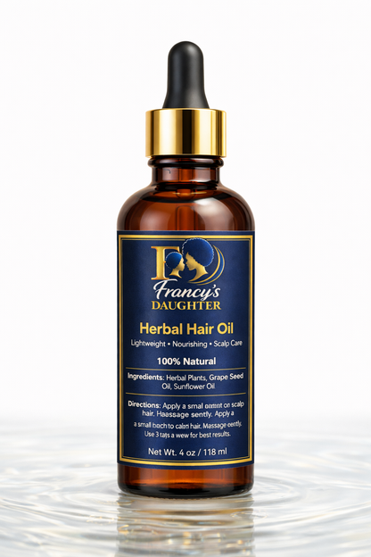 Francy’s Daughter Herbal Hair Oil – Growth & Scalp Care