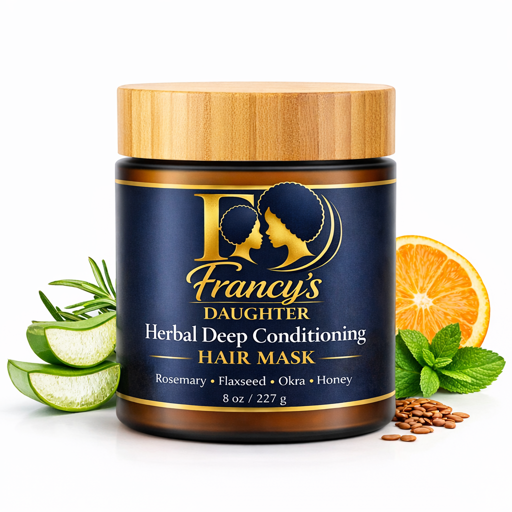 Francy’s Daughter Herbal Repair Set – Mask • Oil • Leave-In