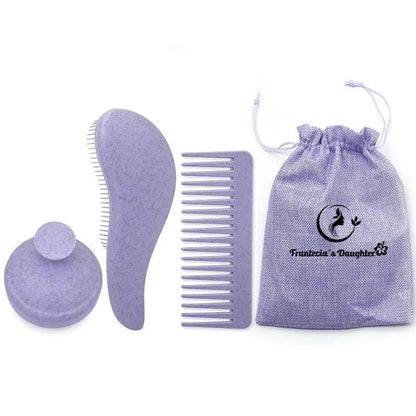 Francy Satin Bonnet & Detangle Set