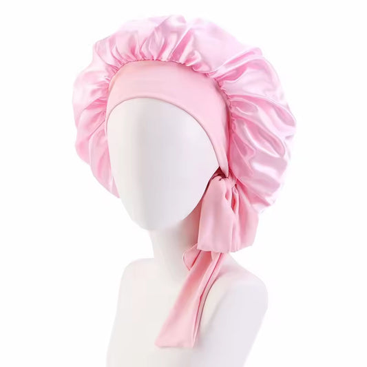 4 Pcsc sleep cap satin