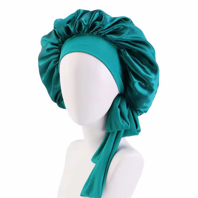 4 Pcsc sleep cap satin