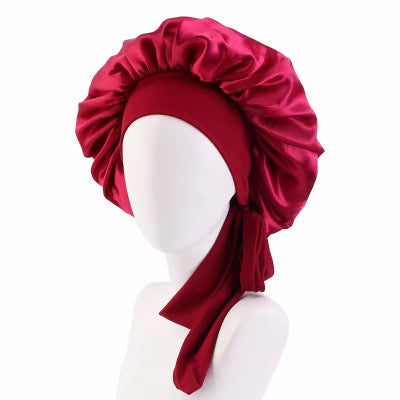 4 Pcsc sleep cap satin