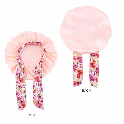 3 Pcs Sleep Bonnet satin kids